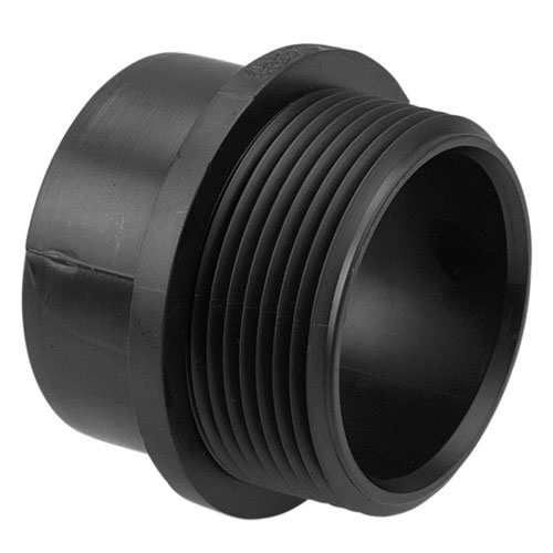 1-1/2 inch ABS DWV Male Adapter Spg x MIPT