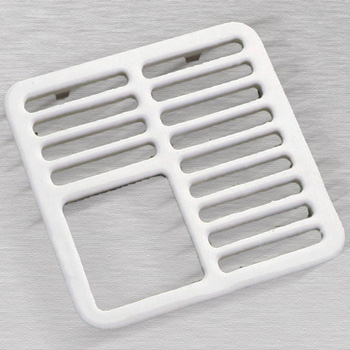 CECO 934 Floor Sink 3/4 Top Grate - White