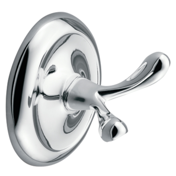 Moen 5303CH Creative Specialties Yorkshire Double Robe Hook - Chrome