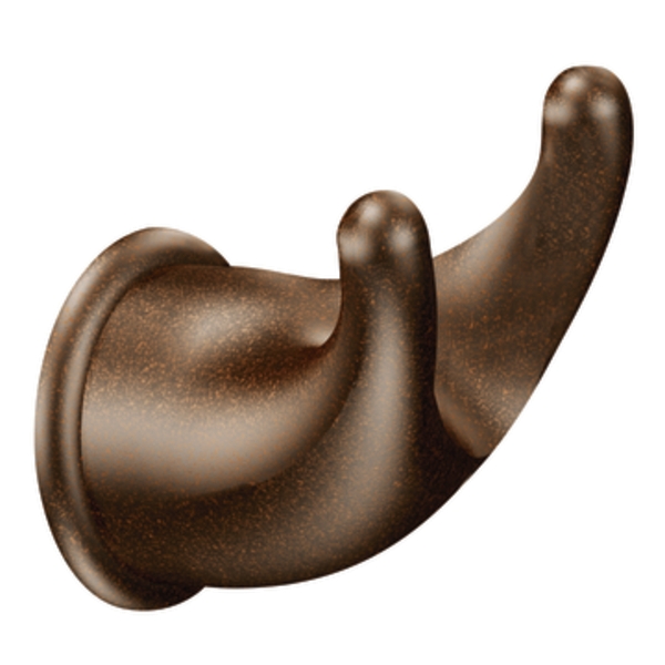 Moen YB8003OWB Creative Specialties Mason Double Robe Hook - Old World Bronze