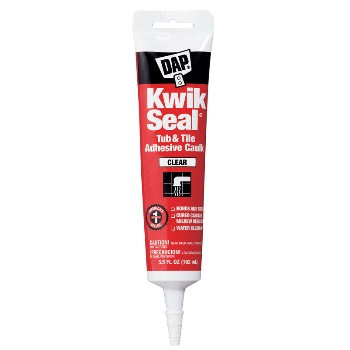 DAP 18013 Kwikseal Tub & Tile Caulk - Almond