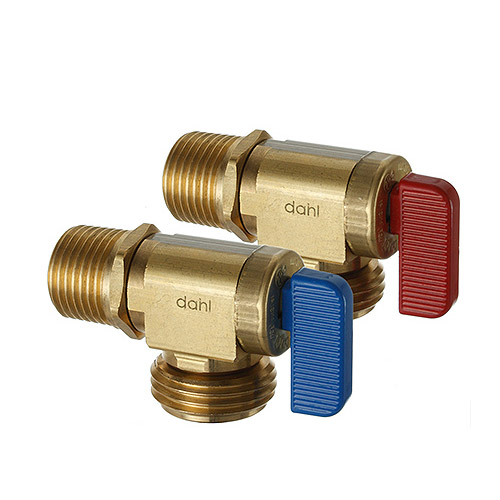 Dahl 221-01-04-PK2 Hose and Boiler Drain mini-ball Valve 2 Pk