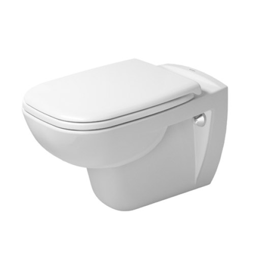 Duravit 25350900922 D-Code Washdown Wall Mounted Toilet - White