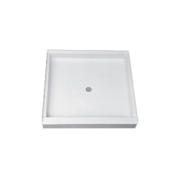 Florestone 4834-1-WHT Shower Receptor - White