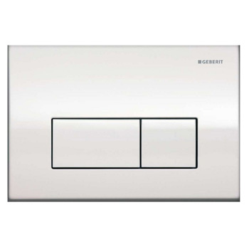 Geberit 115.260.21.1 Kappa50 Dual-Flush Actuator - Polished Chrome