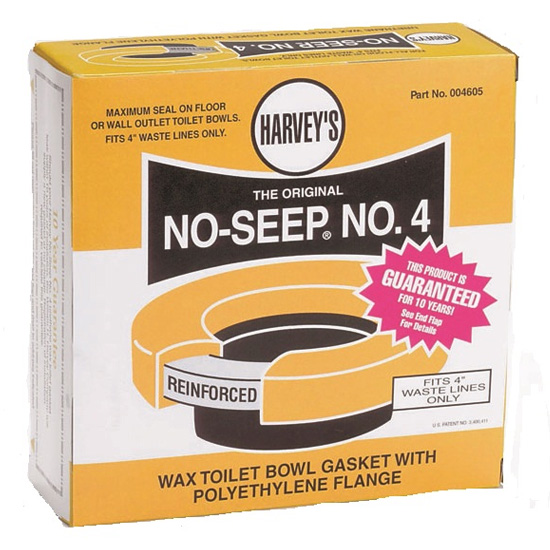 Oatey Harvey #4 004605 No-Seep No. 4 Reinforced Wax Gasket