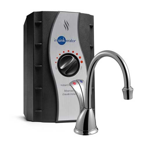 InSinkErator HC-WAVEC-SS Involve Wave Hot and Cool Water Dispenser with Stainless Steel Tank - Chrome