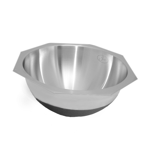 Just Manufacturing UCIR-12 Single Bowl 18 Gauge Round Undermount Sink - Stainless Steel