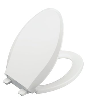 Kohler K-4636-0 Cachet Quiet-Close Quick-Release Toilet Seat - White