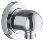 Kohler K-976-BV Stillness Wall-Mount Supply Elbow - Vibrant Brushed Bronze (Pictured in Chrome)