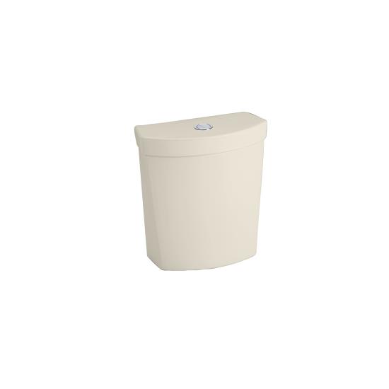 Kohler K-4419-47 Persuade Dual Flush Tank - Almond