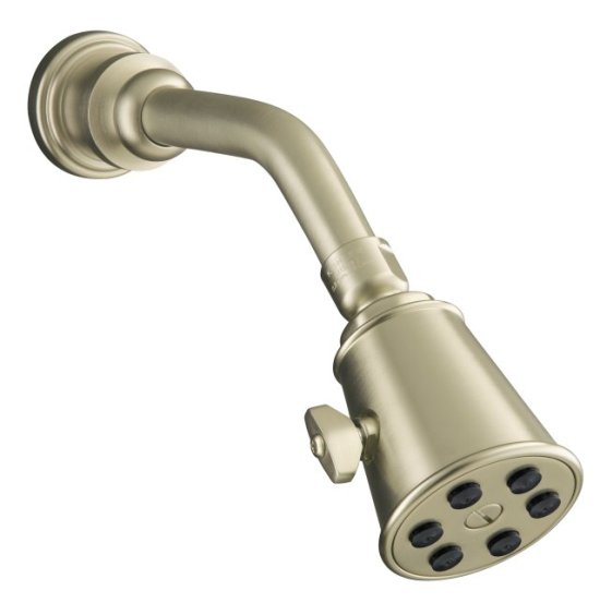 Kohler K-6812-BN IV Georges Brass Showerhead - Brushed Nickel