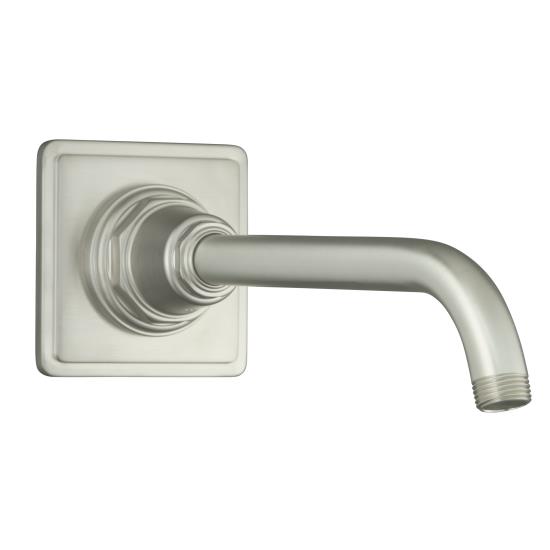 Kohler K-13136-BN Pinstripe Showerarm and Flange - Brushed Nickel