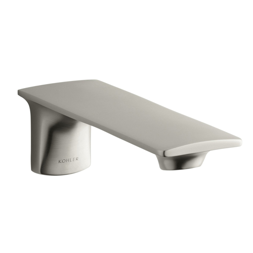 Kohler 14795-BN Stance Wall-Mount Bath Spout - Brushed Nickel