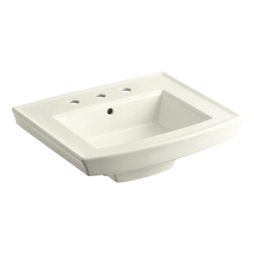 Kohler K-2358-8-96 Archer Pedestal Lavatory Basin with 8