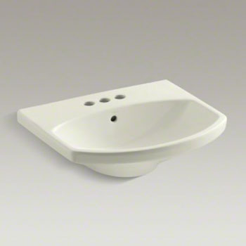 Kohler K-2363-4-96 Cimarron Pedestal Lavatory Basin With 4