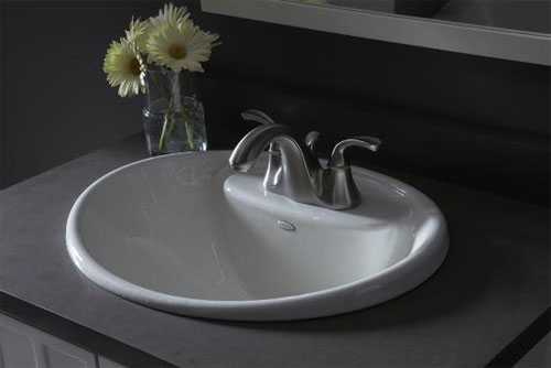 Kohler K-2839-8-47 Tides Lavatory Sink with 8