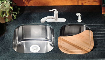 K-3335 Kohler Undertone+ Extra Large Deep Undercounter Kitchen Sink, 17 7/8