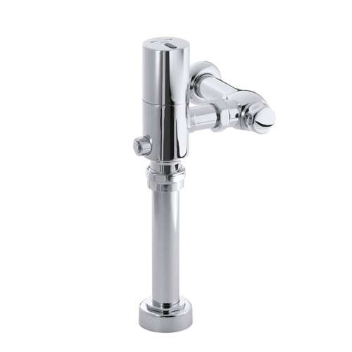 Kohler K-7521-RF-CP Wave Touchless Toilet 1.28 gpf Hybrid Retrofit Toilet  Flushometer - Chrome