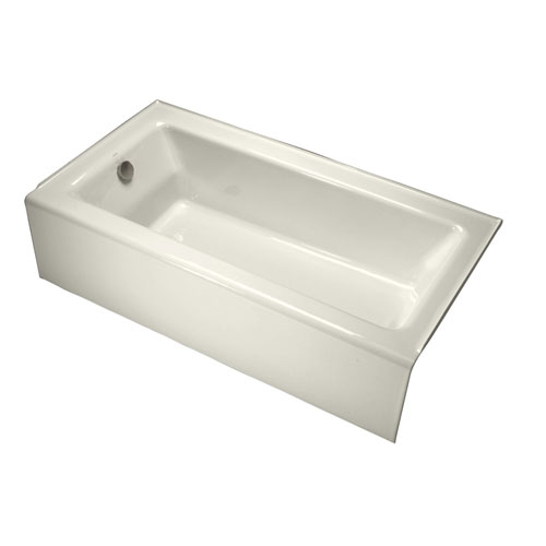 Kohler K-875-96 Bellwether Bath With Integral Apron and Left Hand Drain - Biscuit