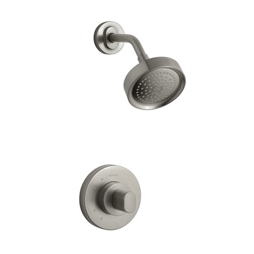 Kohler K-T10056-9-BN Rite-Temp Pressure-Balancing Shower Faucet Trim - Brushed Nickel