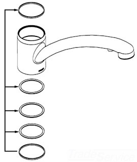 Moen 127689 Spout O-Ring Kit