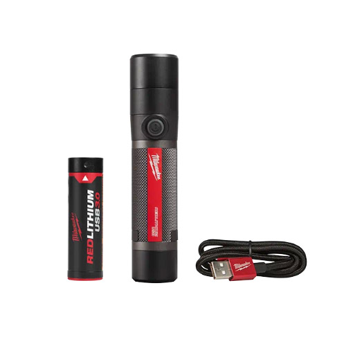 Milwaukee 2160-21 USB Rechargeable 800L Compact Flashlight