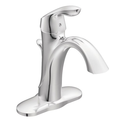 Moen 6400 Eva Single Handle Low Arc Lavatory Faucet Chrome