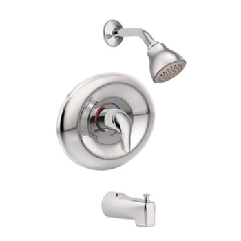 Moen L2369EP Chateau Posi-temp Tub/Shower with PosiTemp Valve - Chrome