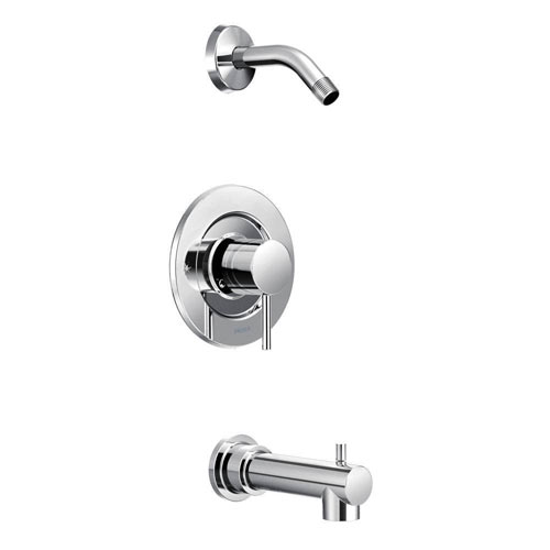 Moen T2193NH Align Single Handle Posi-Temp Tub/Shower Trim without Showerhead - Chrome