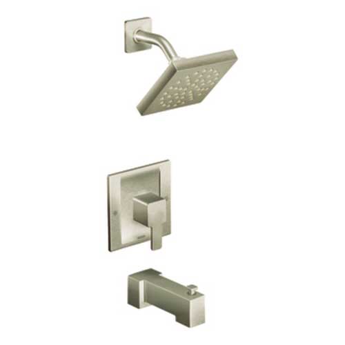 Moen TS2713EPBN 90 Degree PosiTemp Eco Performance Tub/Shower Trim Only - Brushed Nickel