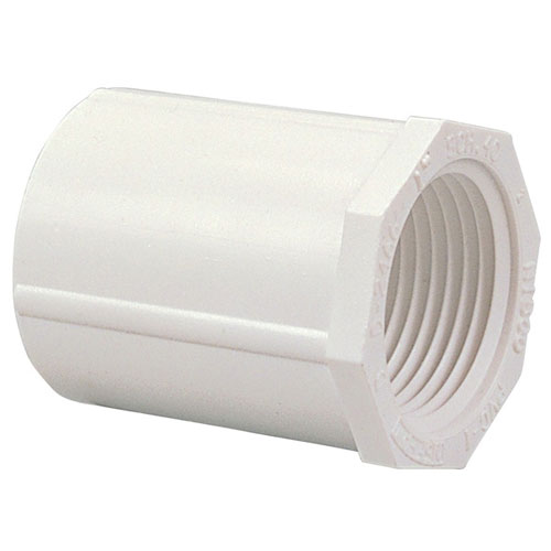 4 inch Slip x FIPT Female Adapter PVC Schedule 40 Pressure Fittings