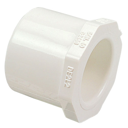 2 inch Spigot X 1-1/2 inch Slip Bushing PVC Schedule 40 Pressure Fittings