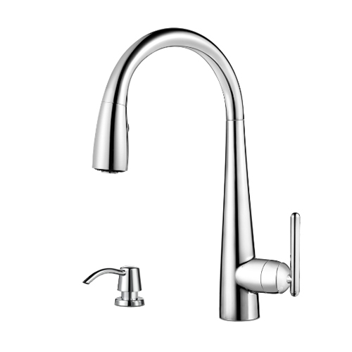 Pfister GT529-SMC Lita Single Handle Pulldown Kitchen Faucet - Chrome