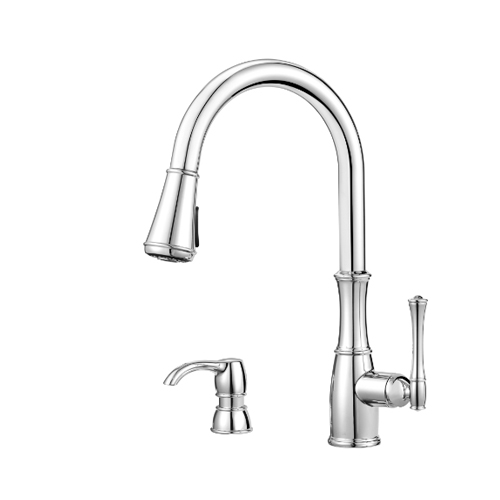 Pfister GT529-WHC Wheaton Pull-Down Kitchen Faucet - Chrome