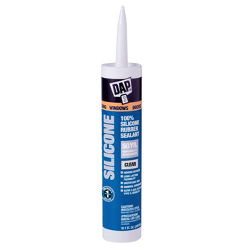 DAP 08641 10oz Silicone Sealant - Clear