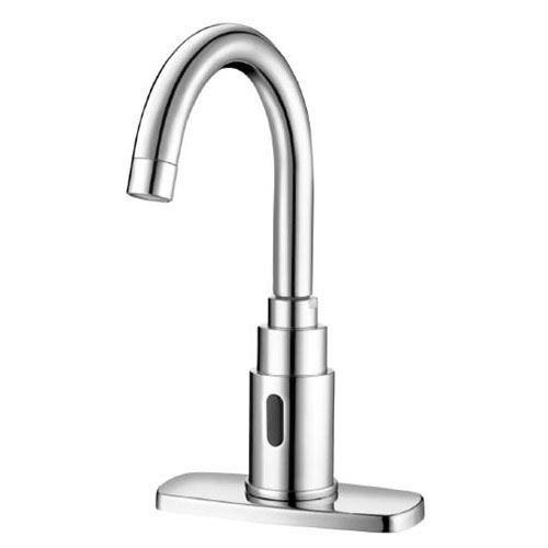 Sloan SF-2250-4 Sensor Activated Battery Powered Electronic Gooseneck Faucet - Chrome