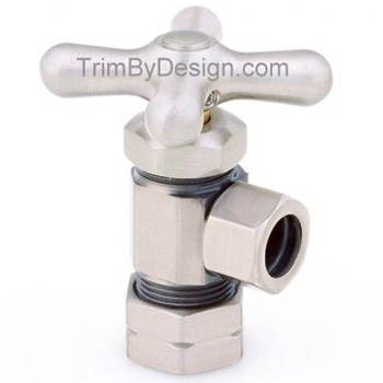 Trim By Design TBD503CX.26 Angle Stop Valve - Polished Chrome