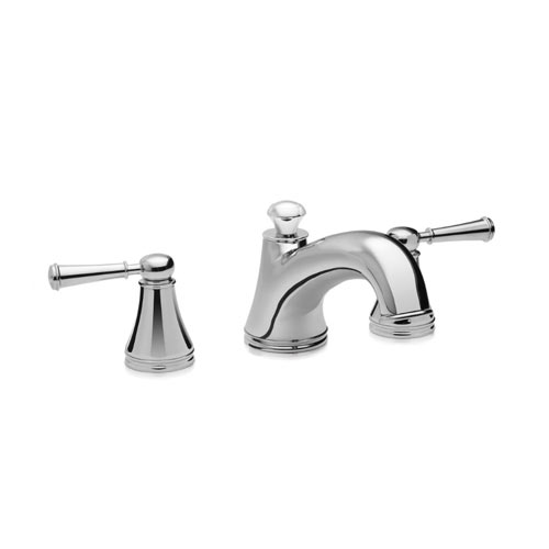 Toto TB220DD1#BN Vivian Deck-Mount Tub Filler Trim with Lever Handles - Brushed Nickel