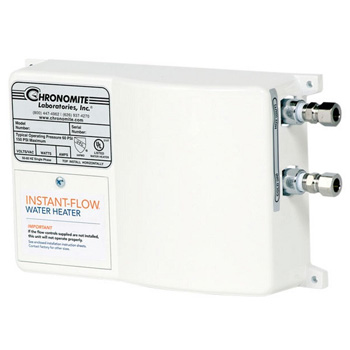 Chronomite SR-20/240 HTR 240-Volt 20-Amp SR Series Instant-Flow Standard Flow Tankless Water Heater