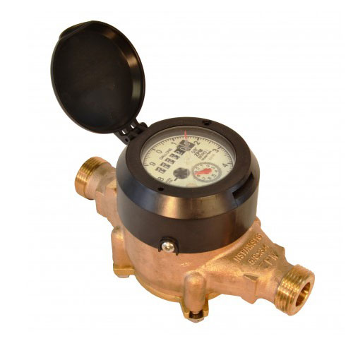 Zenner PMN07CF-XPPB Nitro MultiJet 1 in CU Water Meter