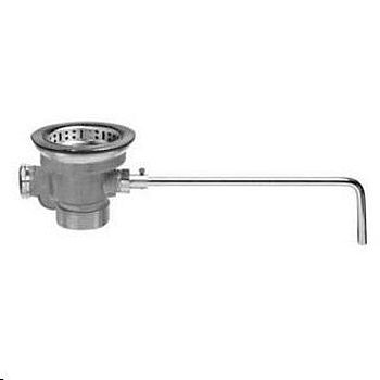 Fisher 22411 DrainKing Waste Valve with Locking Basket Strainer