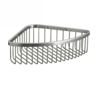 Kohler K-1897-BS Large Corner Shower Basket - Brushed Stainless