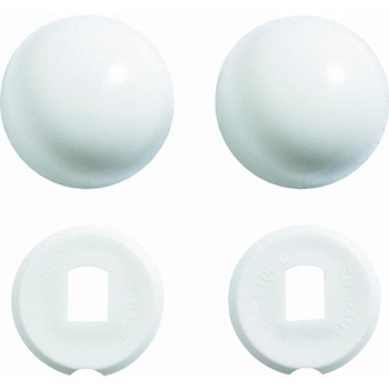 Kohler K-1013092-95 Bolt Caps Accent - Ice Grey (Pictured in White)