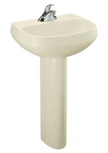 Kohler K-2293-4-96 Wellworth Pedestal Lavatory With 4