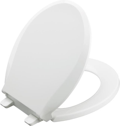 Kohler K-4639-0 Cachet Quiet-Close Quick Release Toilet Seats - White