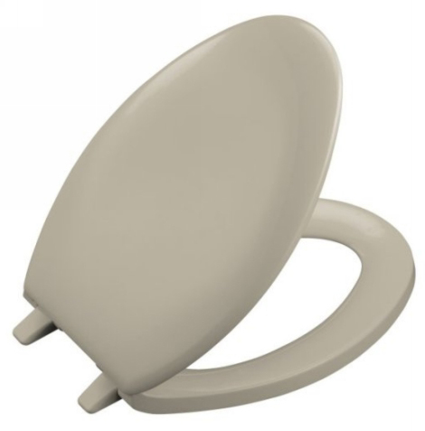 Kohler K-4659-G9 Bancroft Toilet Seat - Sandbar