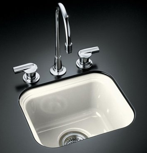 Kohler K-6589-U-96 Northland Undercounter Entertainment Sink - Biscuit