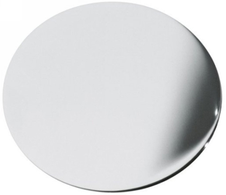 Kohler K-8830-BK Kitchen/Lavatory Sink Hole Cover - Black (Pictured in Polished Chrome)