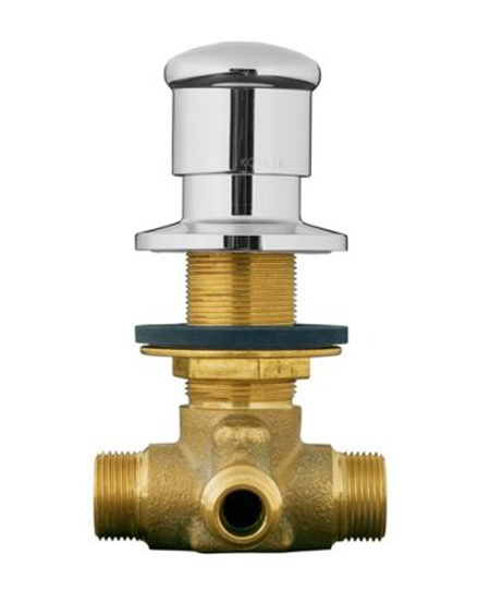 Kohler K-9530-BV Deck-Mount Two-Way Diverter Valve - Brushed Bronze